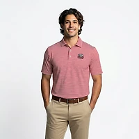 Cutter & Buck Men's University of Alabama Virtue Eco Pique Stripe Short Sleeve Polo