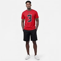 Nike Men's Texans Dell 3 Wordmark Name & Number T-shirt