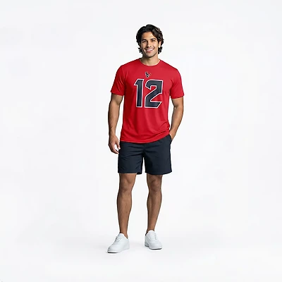 Nike Men's Texans Collins 12 Name & Number T-shirt
