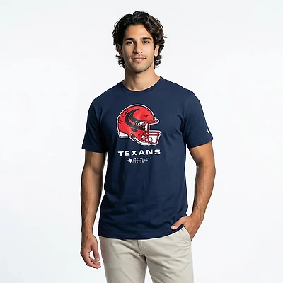 Nike Men's Texans Red Helmet Short Sleeve Tee