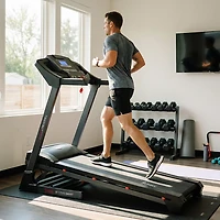 Sunny Health & Fitness Premium Smart Treadmill with Auto Incline