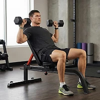 Sunny Health & Fitness Adjustable Multifunction Weight Bench
