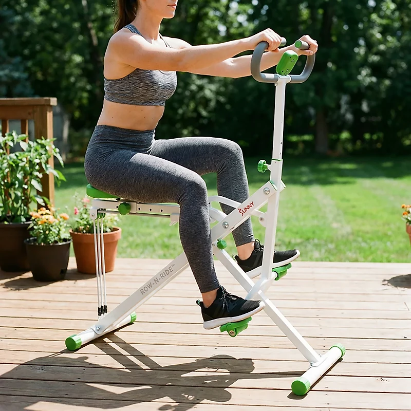 Sunny Health & Fitness Upright Row-N-Ride Exerciser