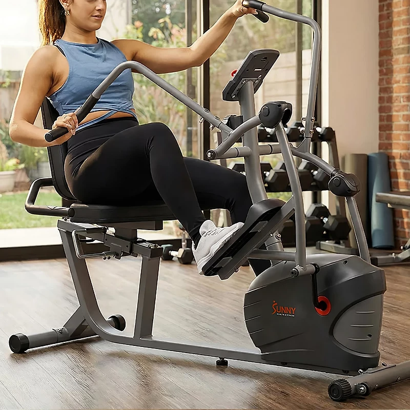 Sunny Health & Fitness Performance Interactive Series Recumbent Elliptical