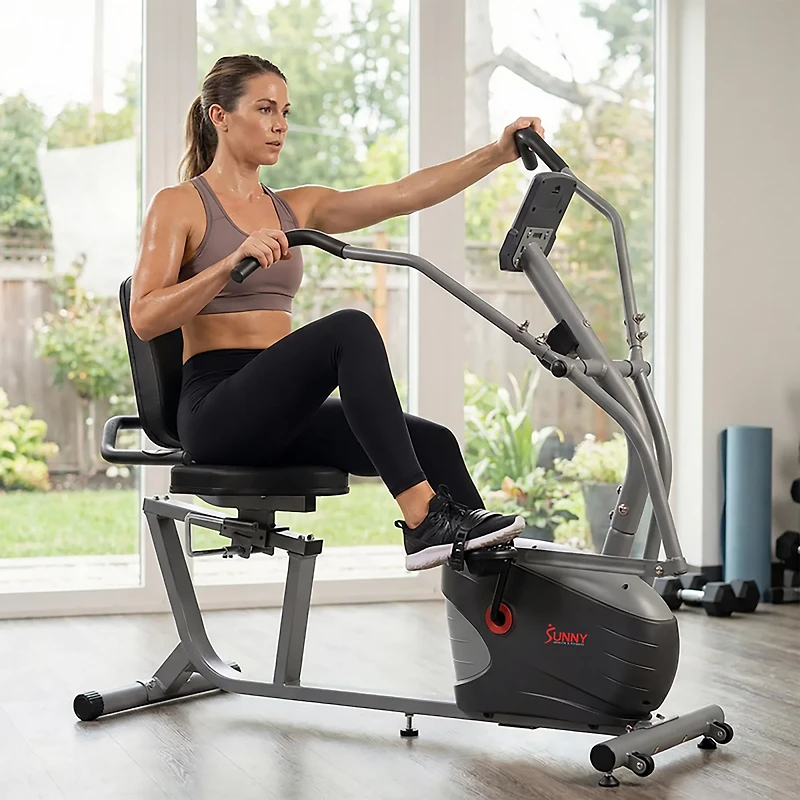 Sunny Health & Fitness Performance Interactive Series Recumbent Bike