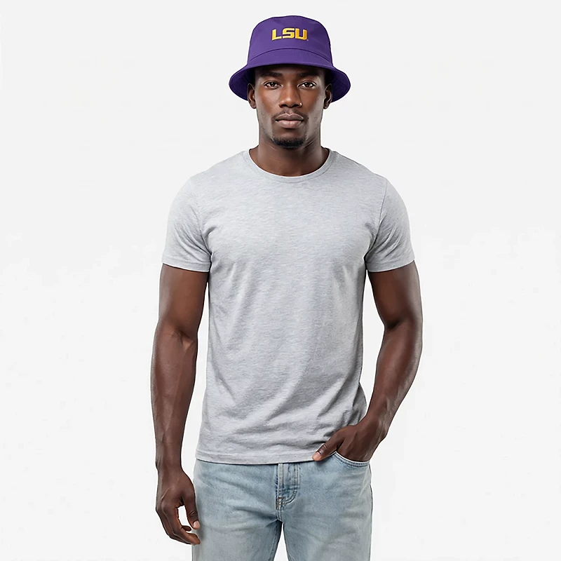 Nike Men's LSU Tigers Apex Square Brim Bucket Cap