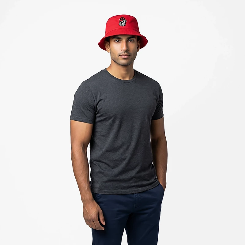 Nike Men's Georgia Apex Vault Logo Square Brim Bucket Cap