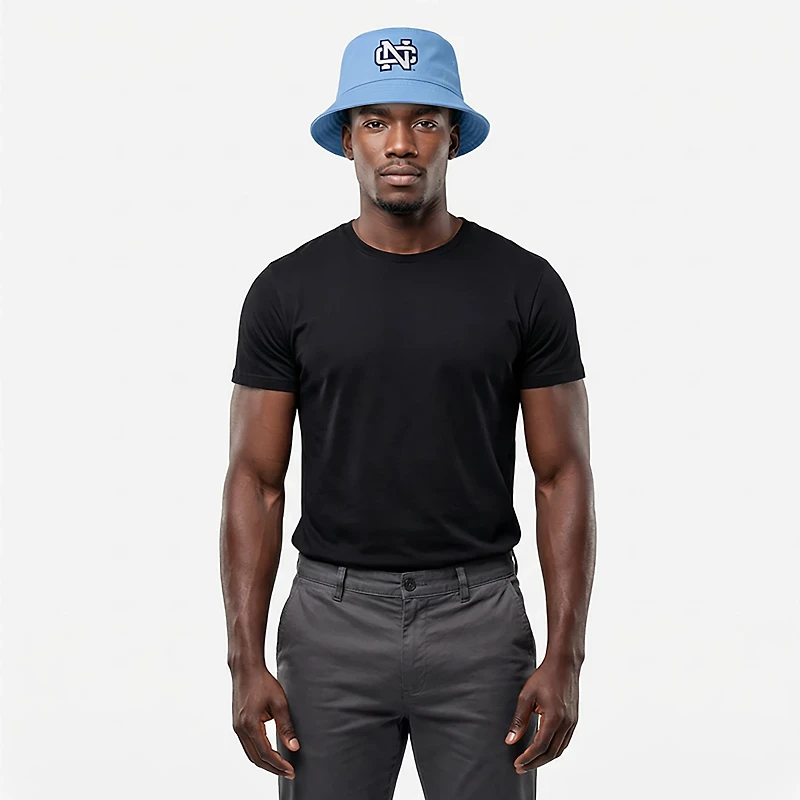 Nike Men's UNC Apex Vault Logo Square Brim Bucket Cap