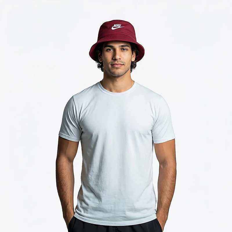 Nike Men's Oklahoma Apex Vault Logo Square Brim Bucket Cap