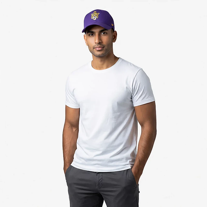 Nike Men's LSU DF Club Vault Logo Unstructured Cap