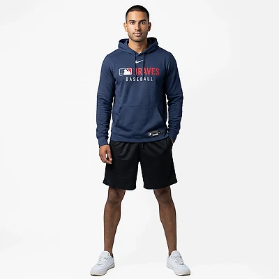 Nike Men's Atlanta Braves Authentic Collection Long Sleeve Hoodie