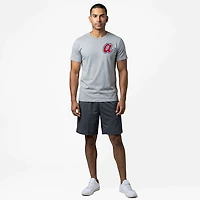Nike Men's Braves Cooperstown Large Logo 2 Hit T-shirt