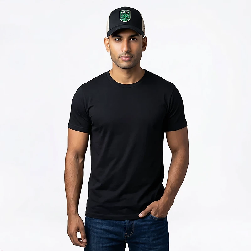 Fanatics Men's Austin FC False Nine Unstructured Adjustable Mesh Snapback Cap