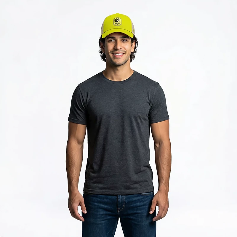 Fanatics Men's Nashville SC False Nine Unstructured Adjustable Mesh Snapback Cap