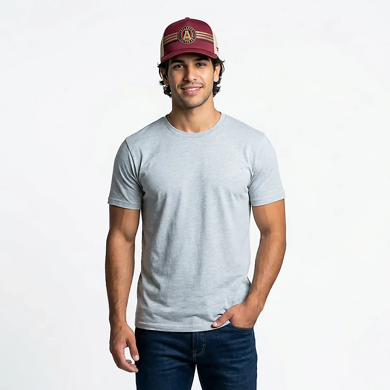 Fanatics Men's Atlanta United FC Journeyman Flat Brim Structured Snapback Cap