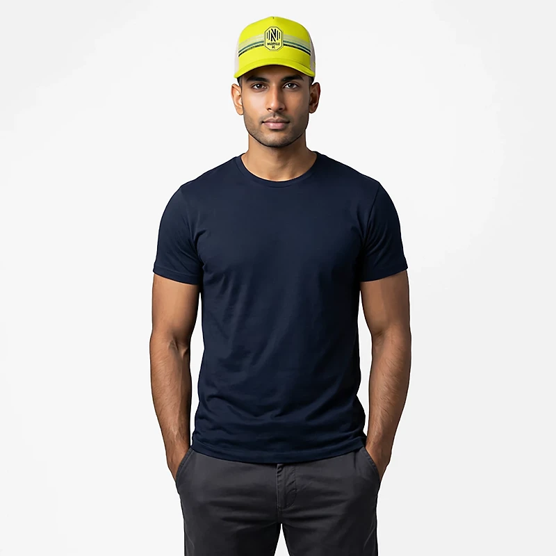 Fanatics Men's Nashville SC Journeyman Flat Brim Structured Snapback Cap