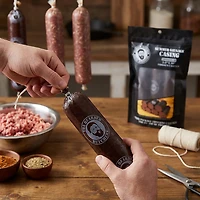 The Bearded Butchers 2.5 in Mahogany Summer Sausage Casings 10-Pack