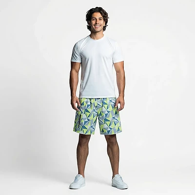 Gerry Men's Abstract Geo Mosaic Swim Shorts 11