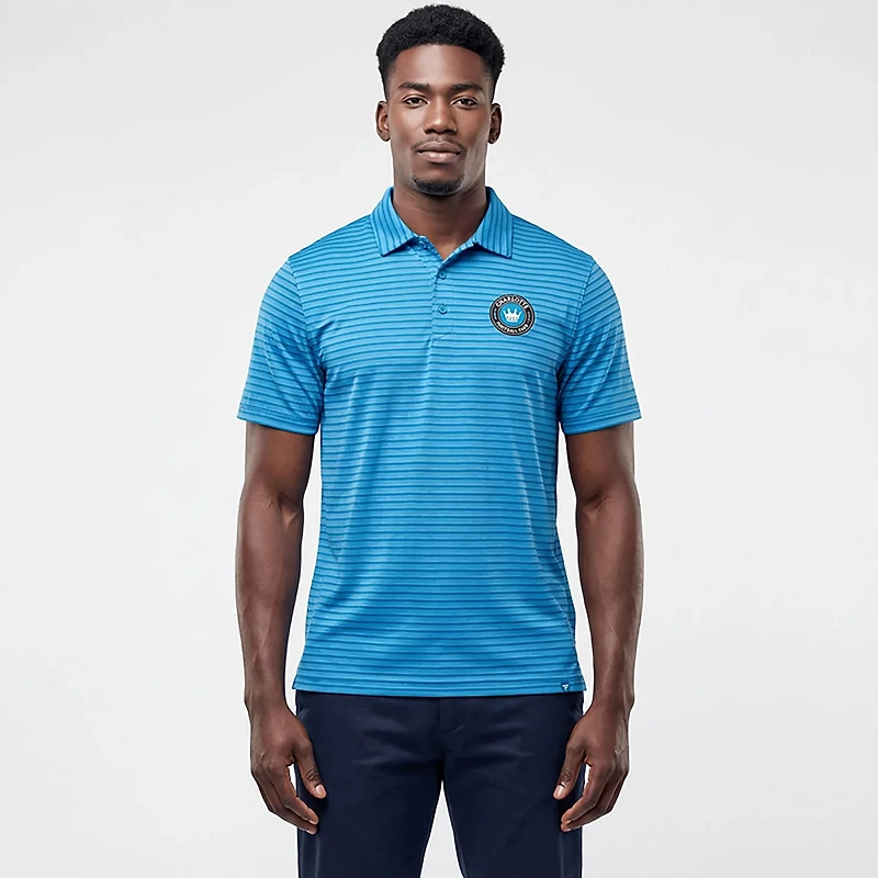 Fanatics Men's Charlotte FC Sweeper Polo Shirt