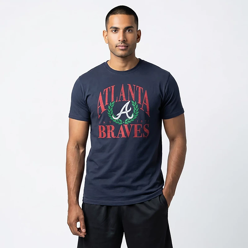 '47 Men's Atlanta Braves Pitchout Franklin T-shirt