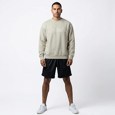 47 Brand Men's Cardinals Trademark Foundation Long Sleeve Crew Neck T-shirt