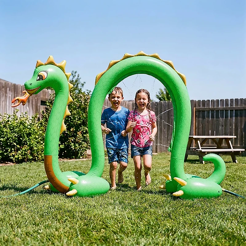 O'Rageous Kids' Inflatable Dragon Arch Sprinkler