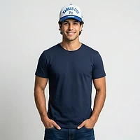 New Era Men's Kansas City Royals Chrome Arch 9FORTY Cap