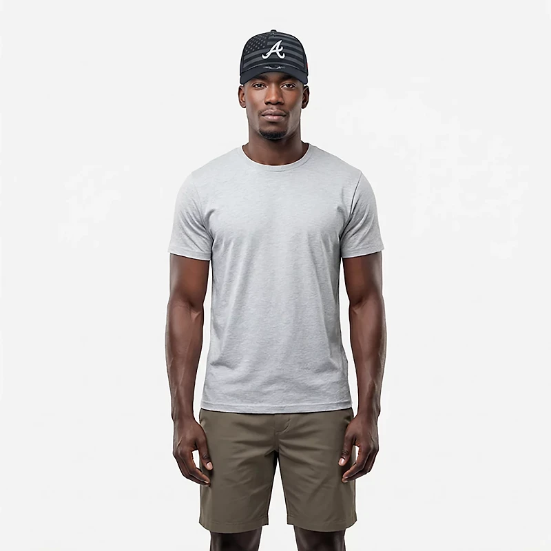 New Era Adults' Braves Tonal Flag 9FORTY Cap