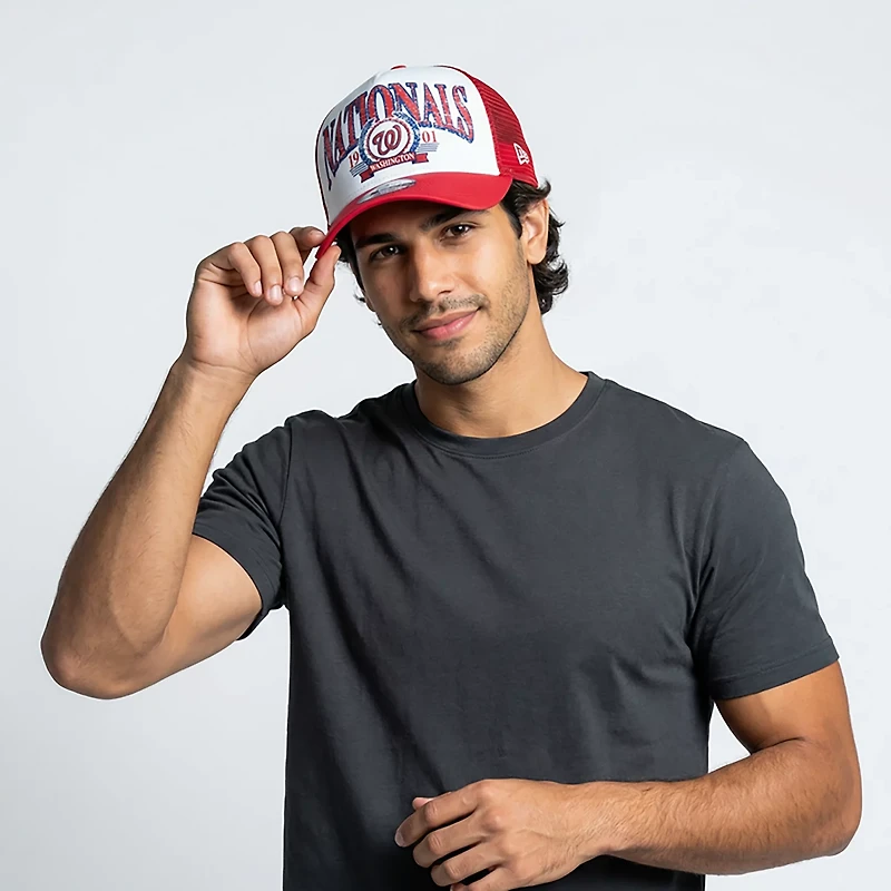 New Era Men's Washington Nationals Distressed 9FORTY Cap