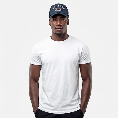 New Era Adults' Braves Minimalist 9FORTY Cap