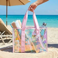 O'Rageous Iridescent Beach Tote Bag
