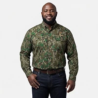 Drake Men's Ol' Tom Wingshooter Trey Long Sleeve Button Down Shirt