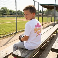 Baseball Lifestyle 101 Youth Ice Cream Graphic T-shirt
