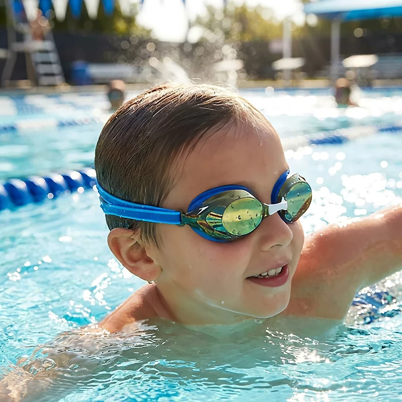 Speedo Kids' Jr. Vanquisher 3.0 Mirrored Goggles