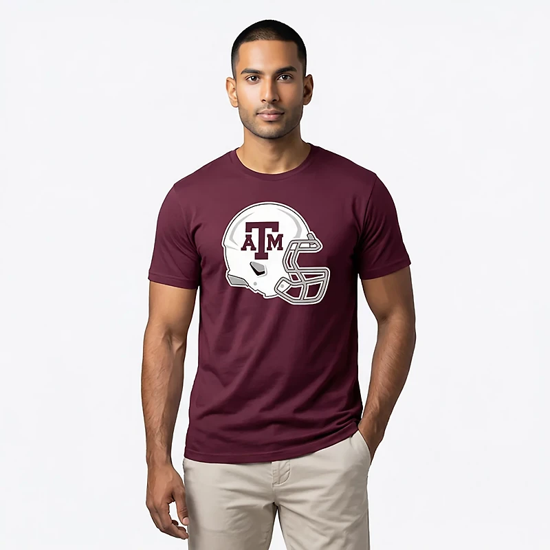 adidas Men's Texas A&M Helmet T-shirt