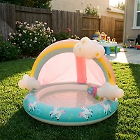 Funsicle Rainbow Magic Shaded Kids' Pool