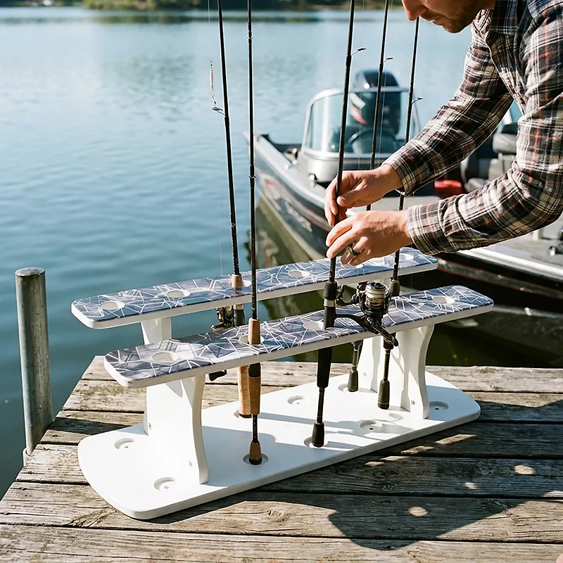 Rush Creek Reel Salty 11 Rod Rack
