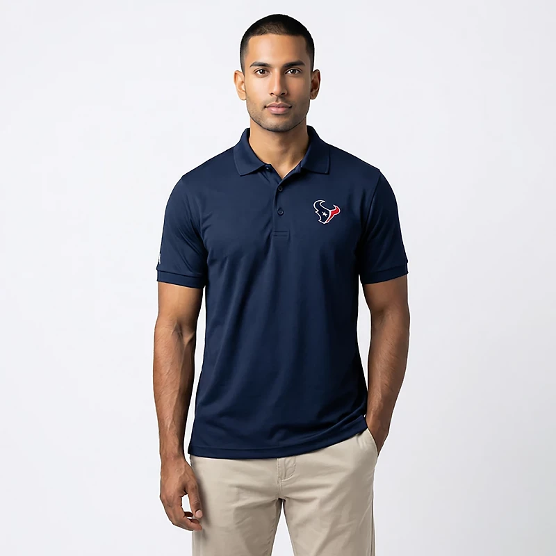 Antigua Men's Houston Texans New Logo Legacy Pique Polo Shirt