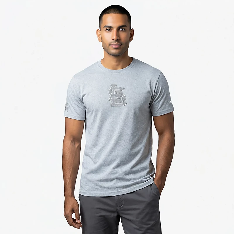Pro Standard Men's Cardinals Reverse French Terry CJ Drop Shoulder T-shirt