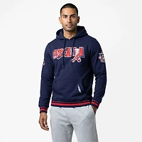 Pro Standard Men's Atlanta Braves City Ransom Rib Fleece Long Sleeve Hoodie