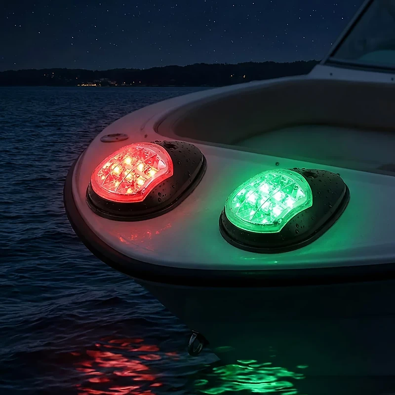 Marine Raider Side Mount LED Bow Navigation Lights