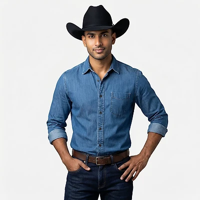 Justin Americana Wool Hat