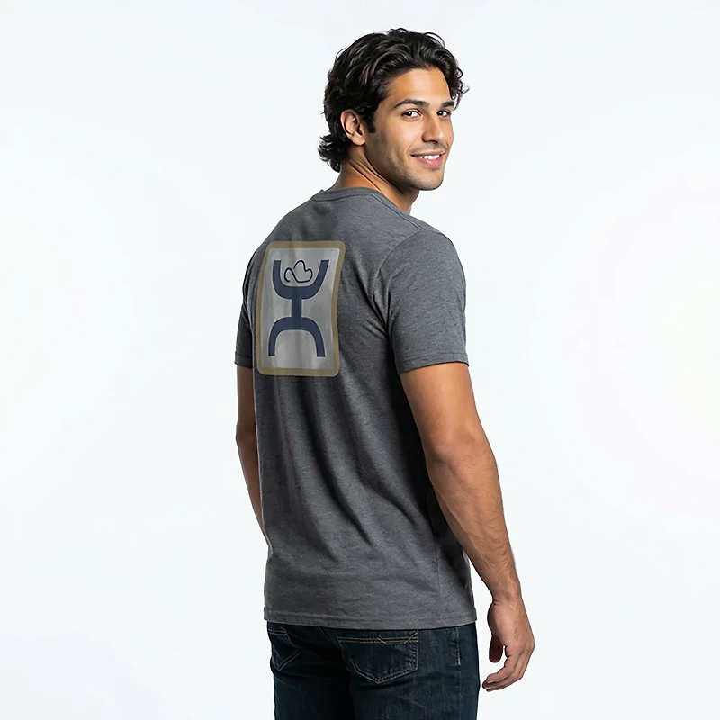Hooey Men's Square Short Sleeve T-shirt