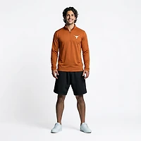 Antigua Men's Texas Tribute 1/4 Zip Lightweight Long Sleeve Pullover