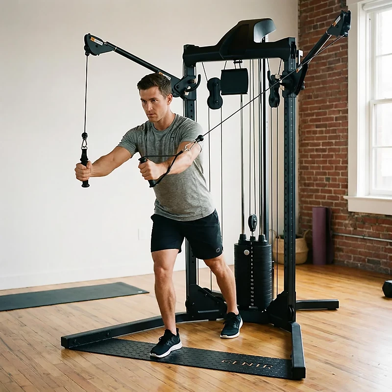 CENTR Multifunctional Cable Machine Home Gym System