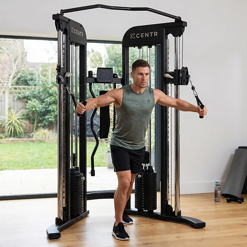 CENTR Multifunctional Cable Machine 2 Home Gym System