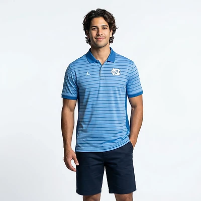 Jordan Brand North Carolina Tar Heels 2025 Early Season Coaches Sideline Victory Stripe Performance Polo