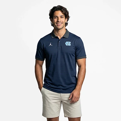 Jordan Brand North Carolina Tar Heels 2025 Early Season Coaches Sideline Victory Stripe Performance Polo