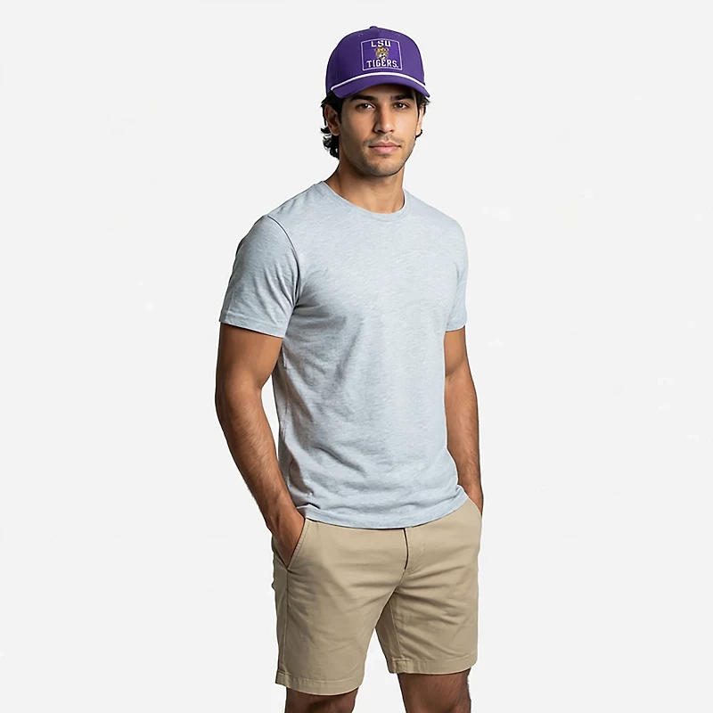 Nike Adults' LSU Rise Academic Patch Rope Structured Adjustable Cap