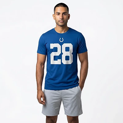 Nike Men's Indianapolis Colts Jonathan Taylor 28 Short Sleeve T-shirt